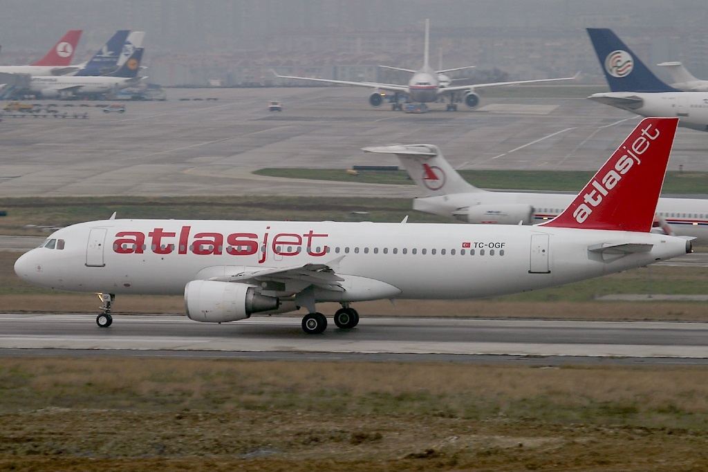Aircraft on the apron at Istanbul Airport