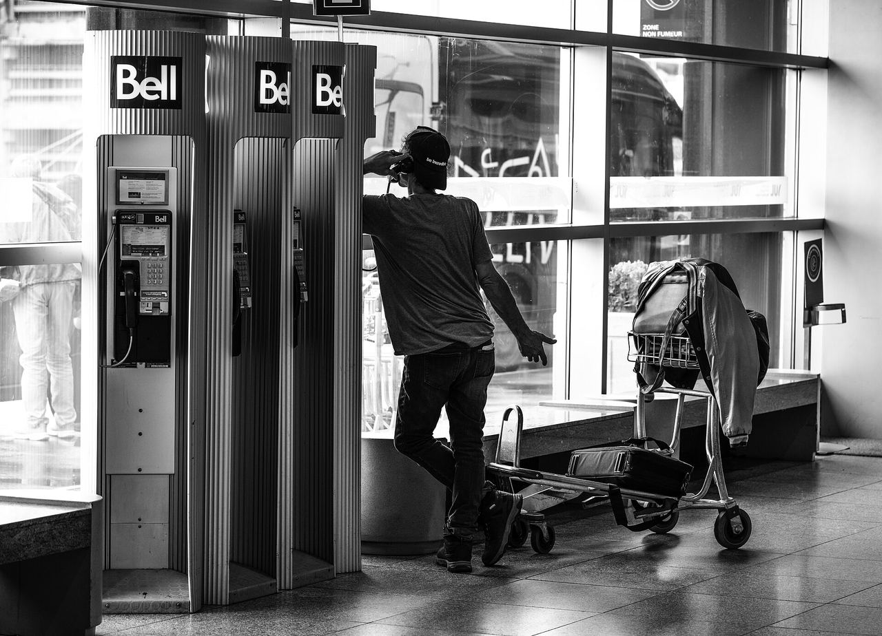 Airport security - practical detail