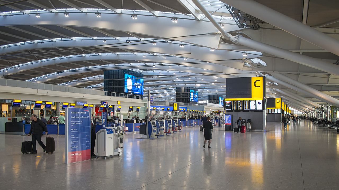 Airside facilities during an 6 hour layover at Heathrow