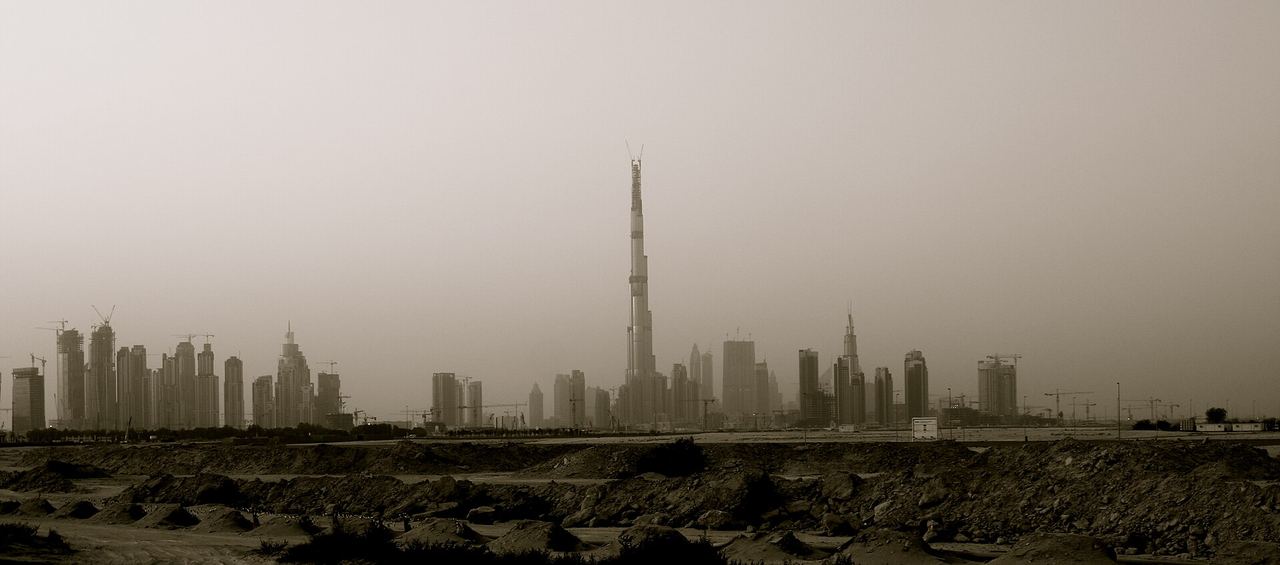 City destination for the Dubai airport to downtown route