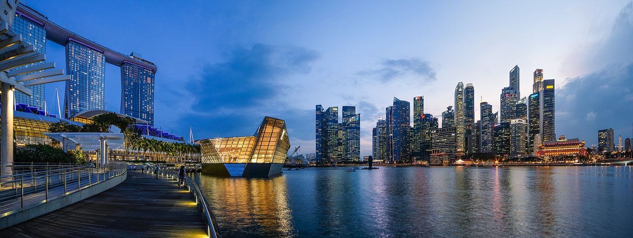 City destination for the Changi to Singapore city route